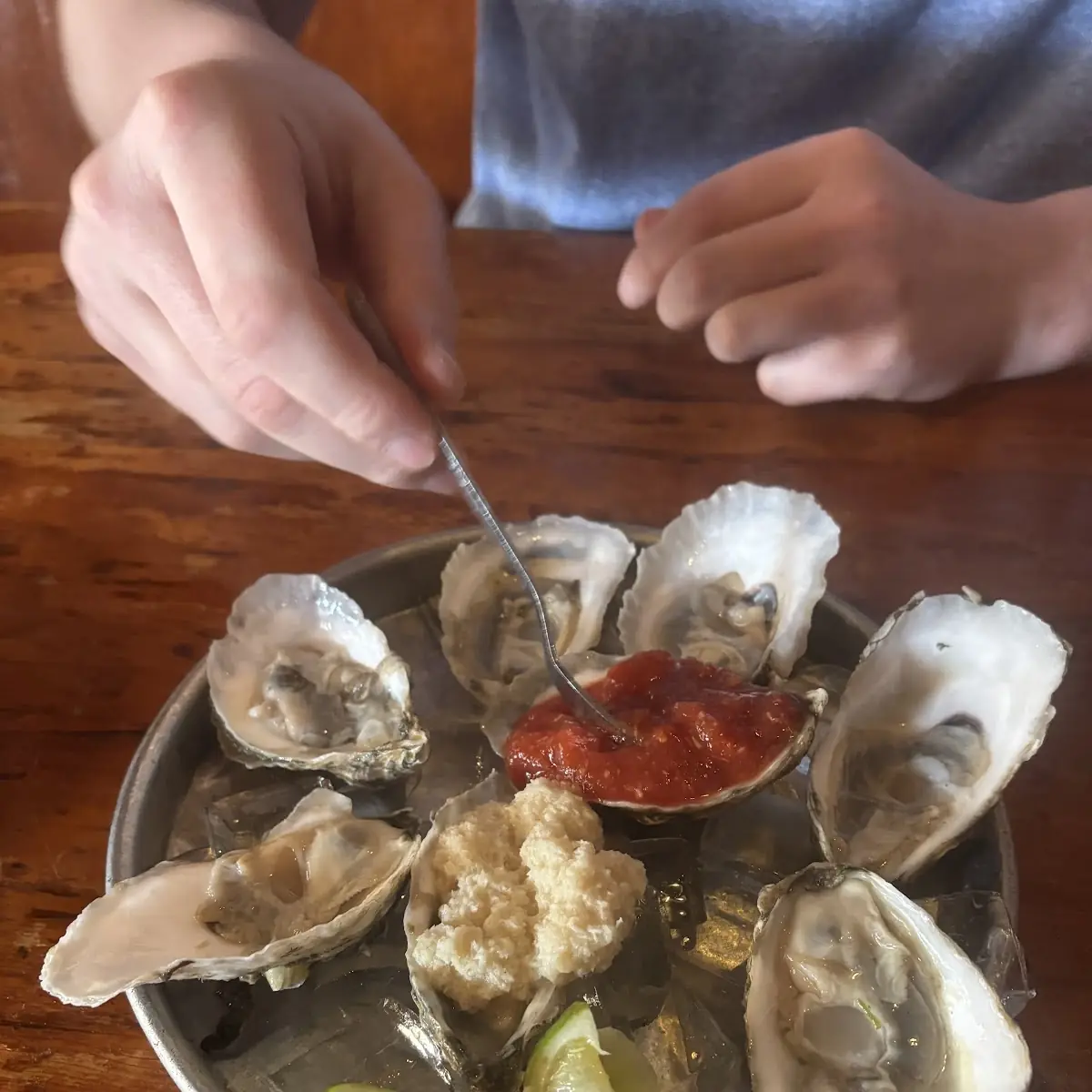 Gulf Oysters on the Half Shell