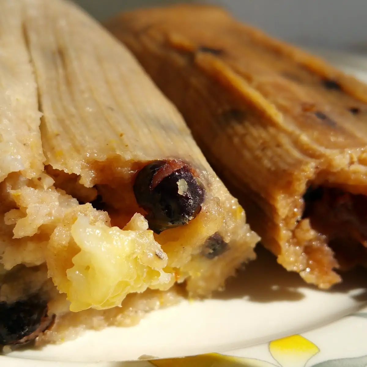 Black Bean and Cheese Tamales