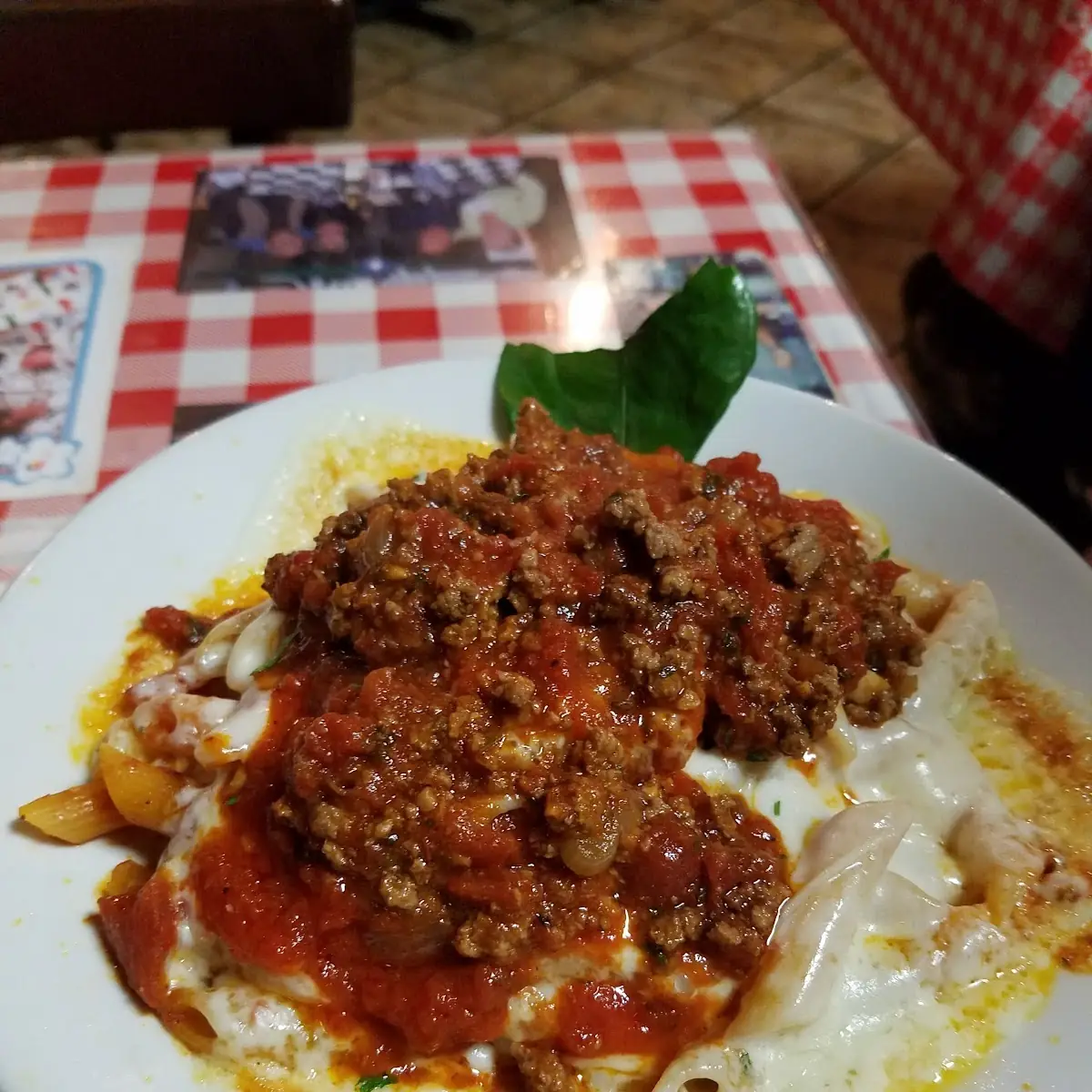 Baked Ziti with Meat Sauce