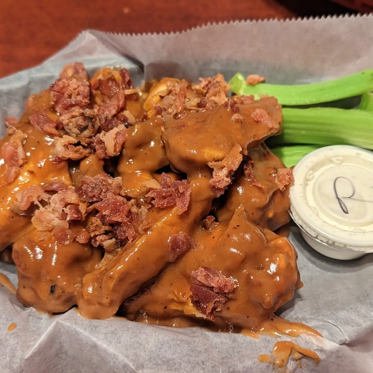 BBQ Bacon Ranch Chicken Wings