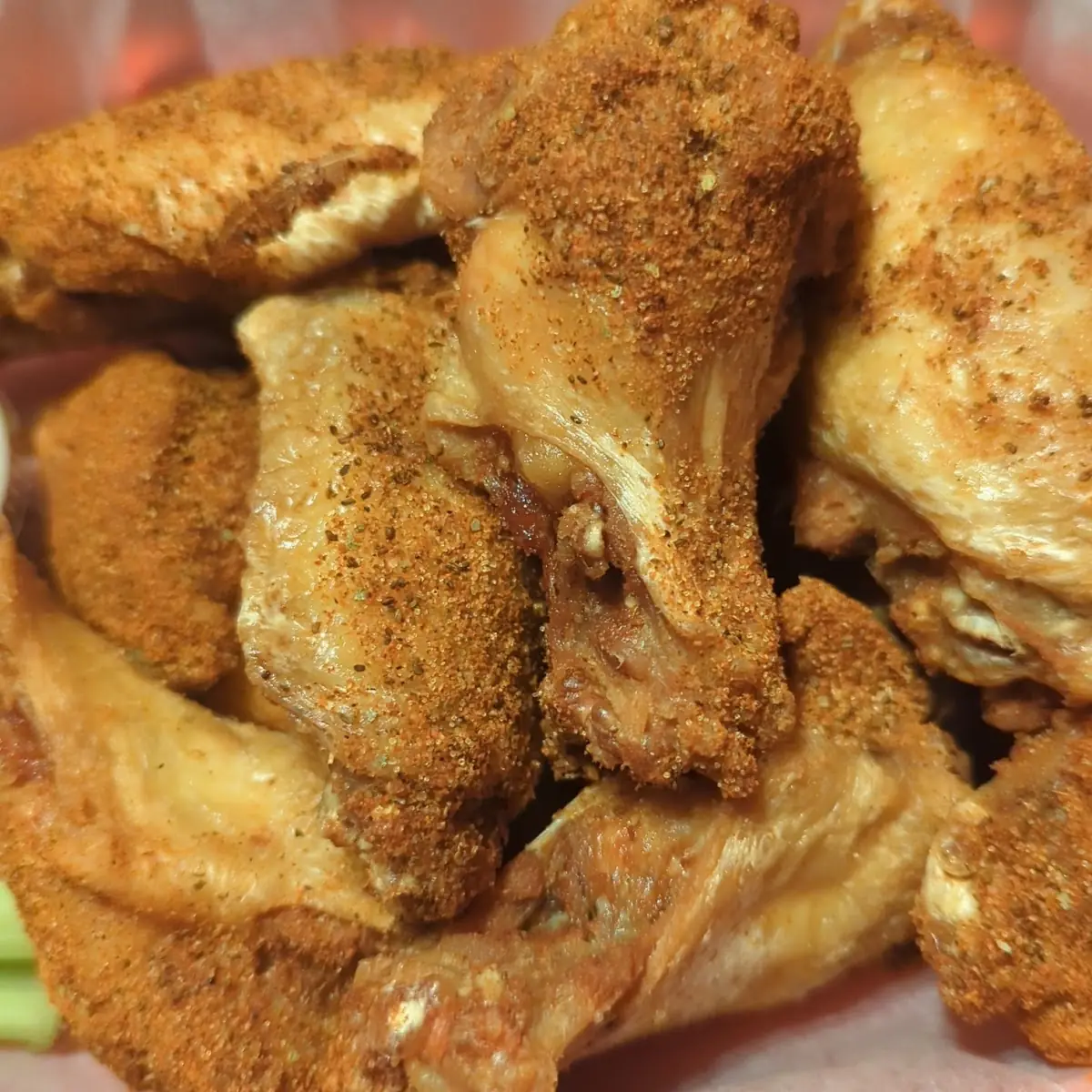 Old Bay Dry Rub Wings