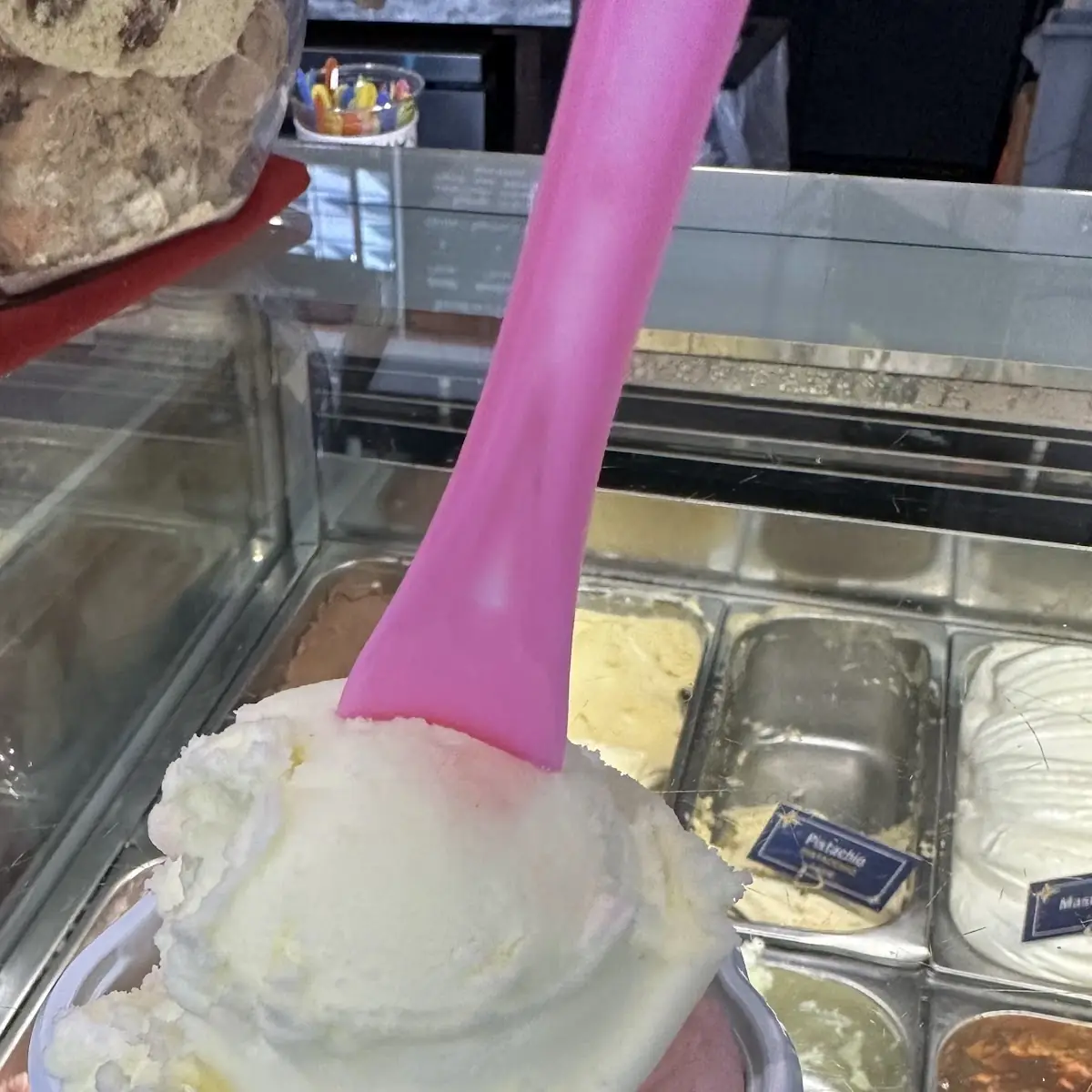 Lemon and Passion Fruit Gelato