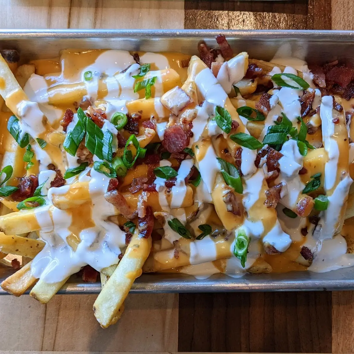 Baked Potato Loaded Fries