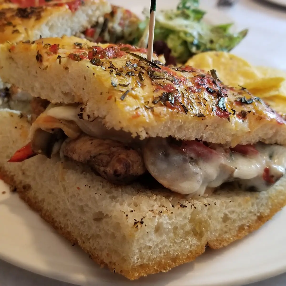 Grilled Marinated Chicken Breast Sandwich