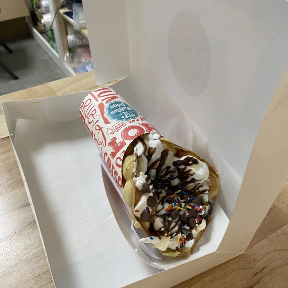 Bubble Waffle Cone