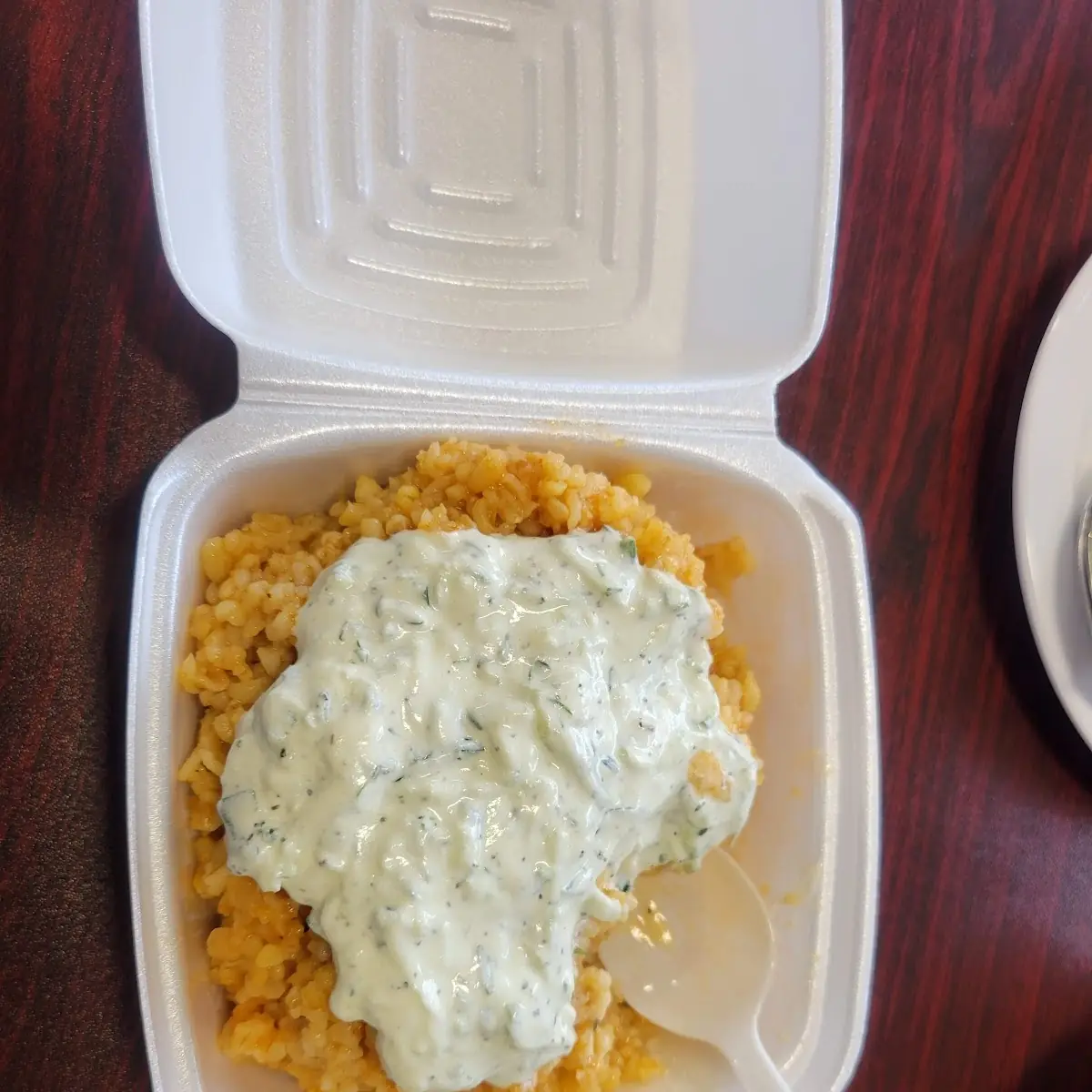 Brown Rice and Tzatziki