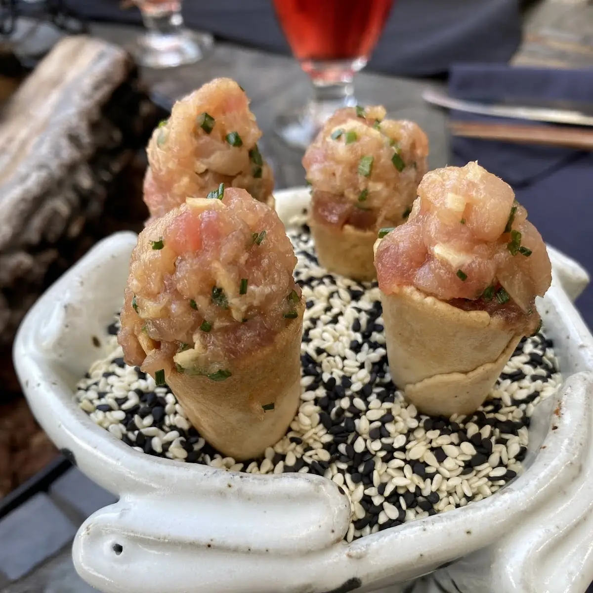 Ahi Tuna Cones