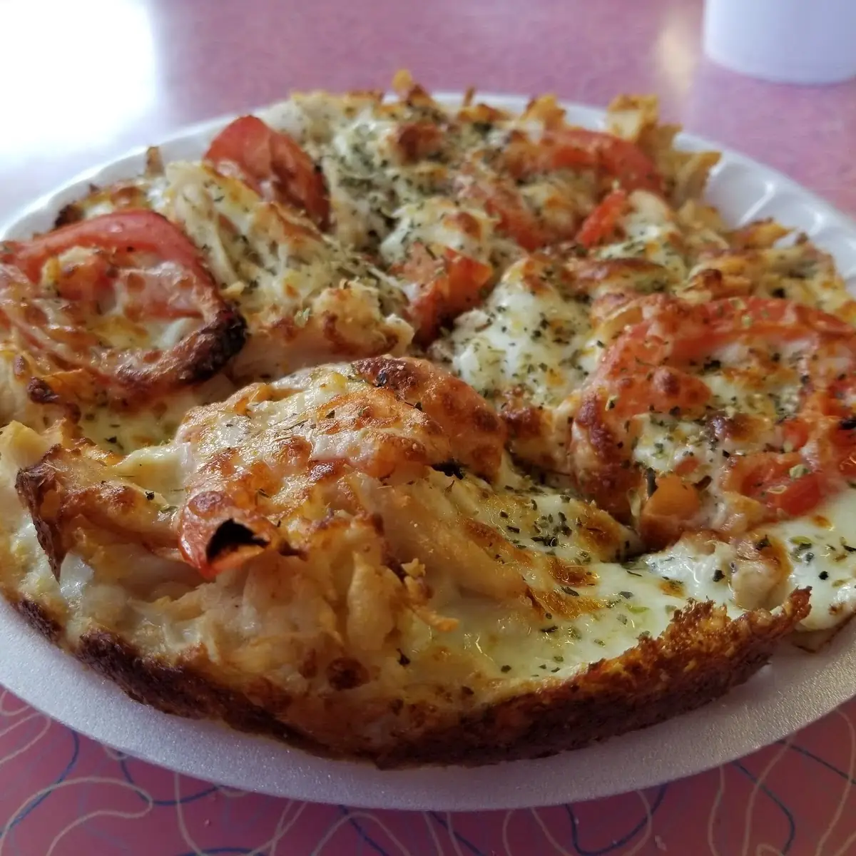 Chicken Alfredo Pizza