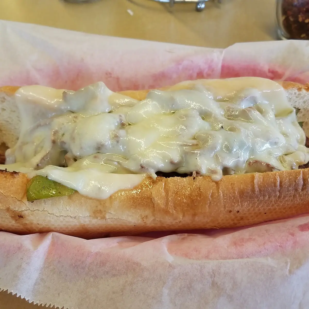Philly Cheese Steak Sandwich - Sandwich