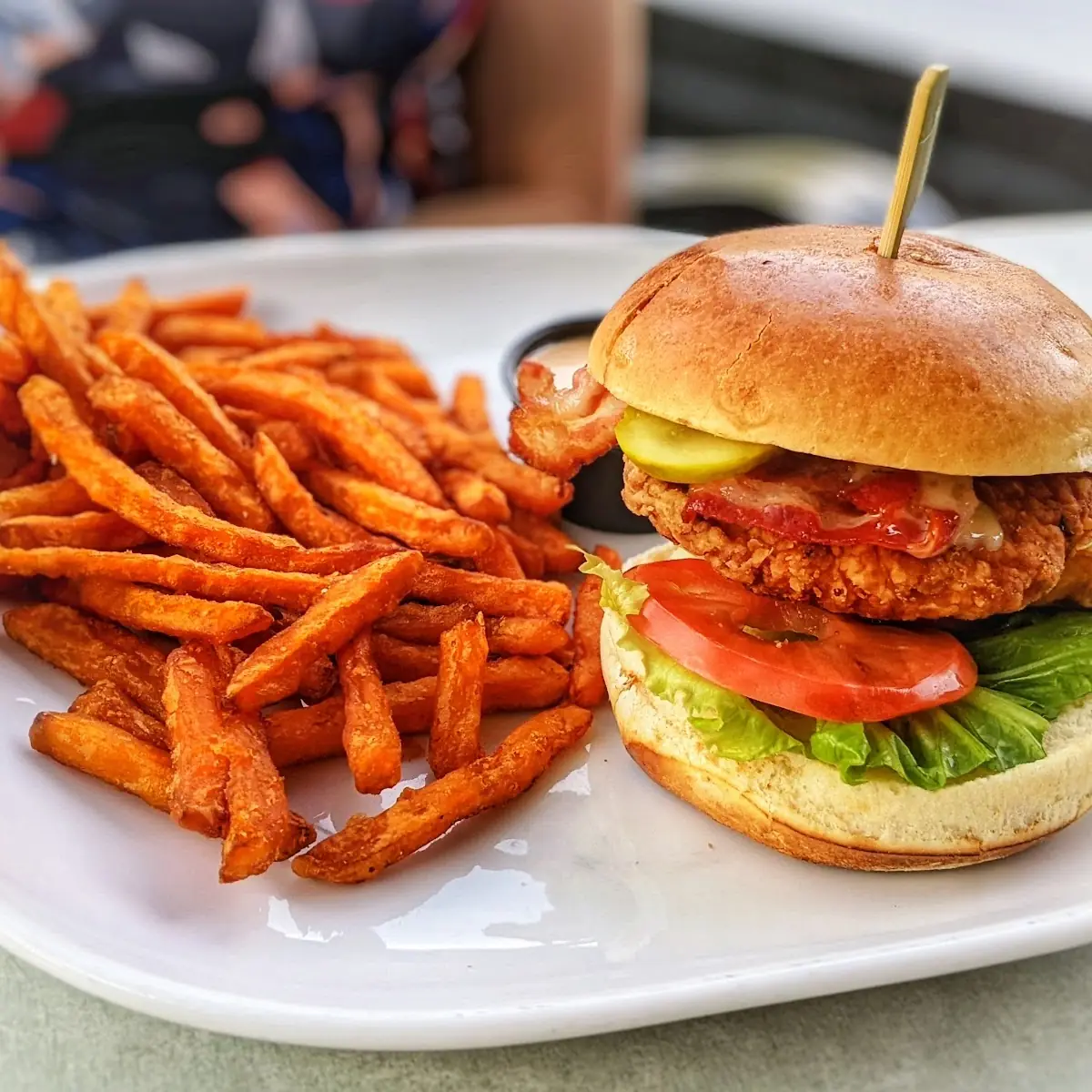 Honey Dill Fried Chicken Sandwich