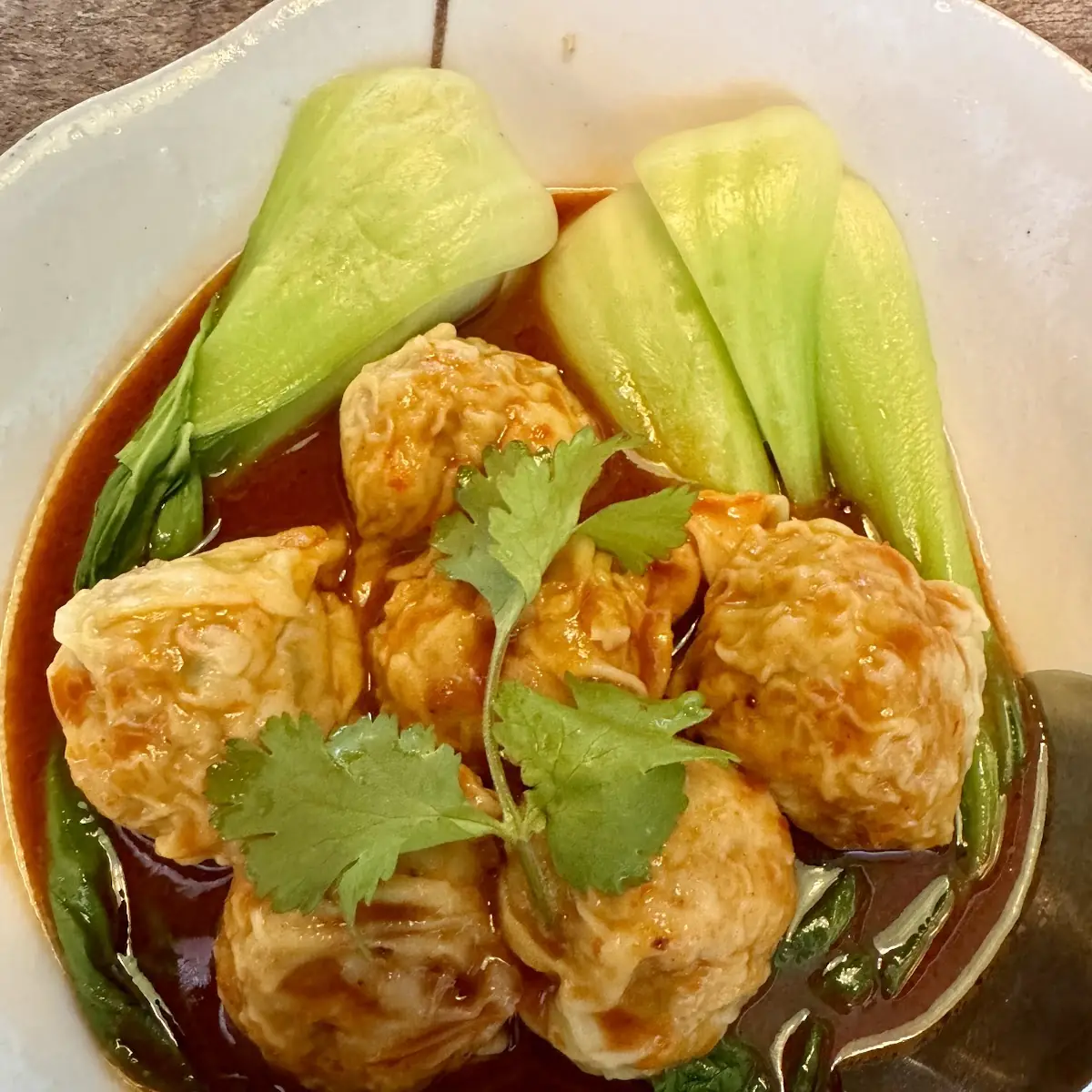 Spicy Sichuan Chicken Dumplings