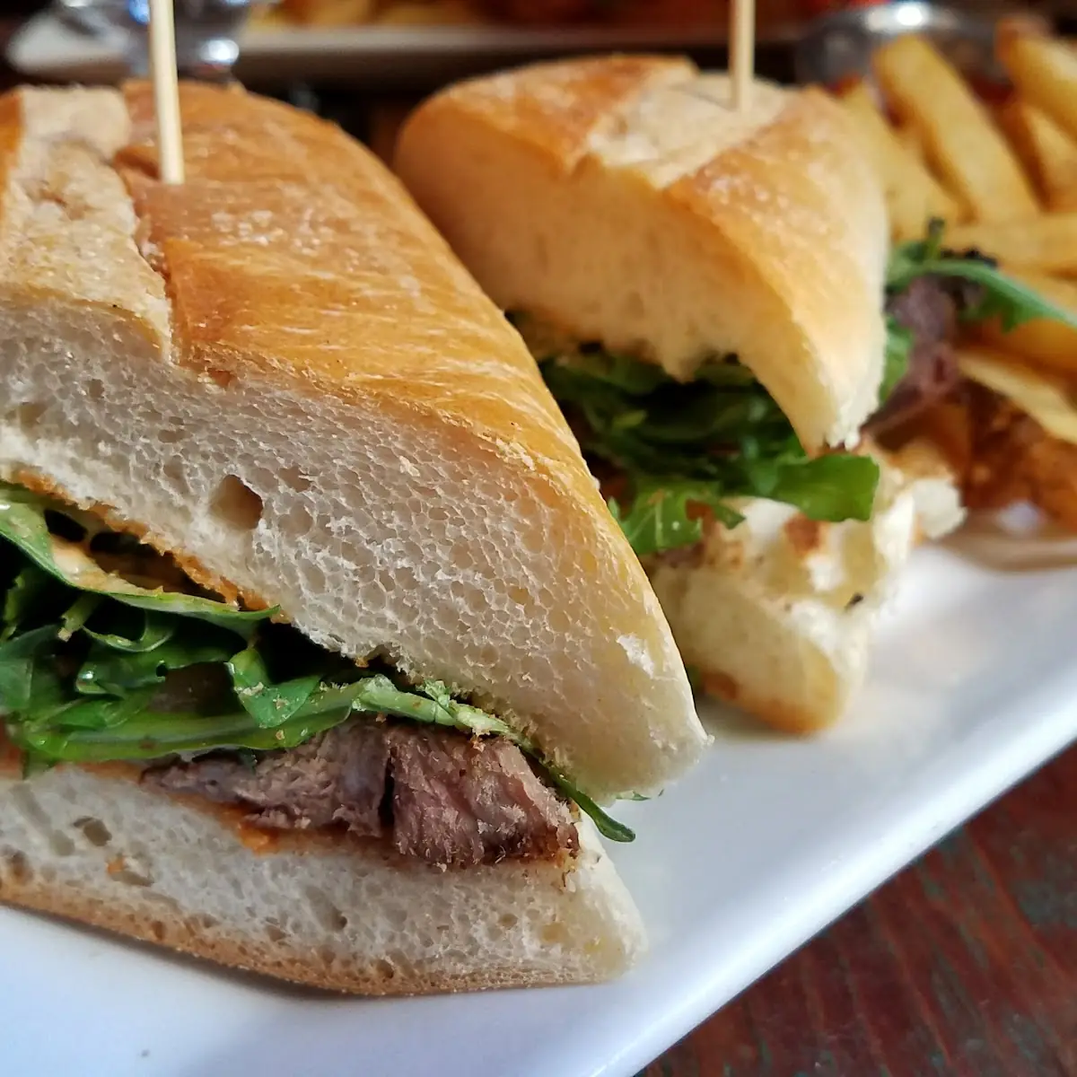 Flat Iron Steak Sandwich