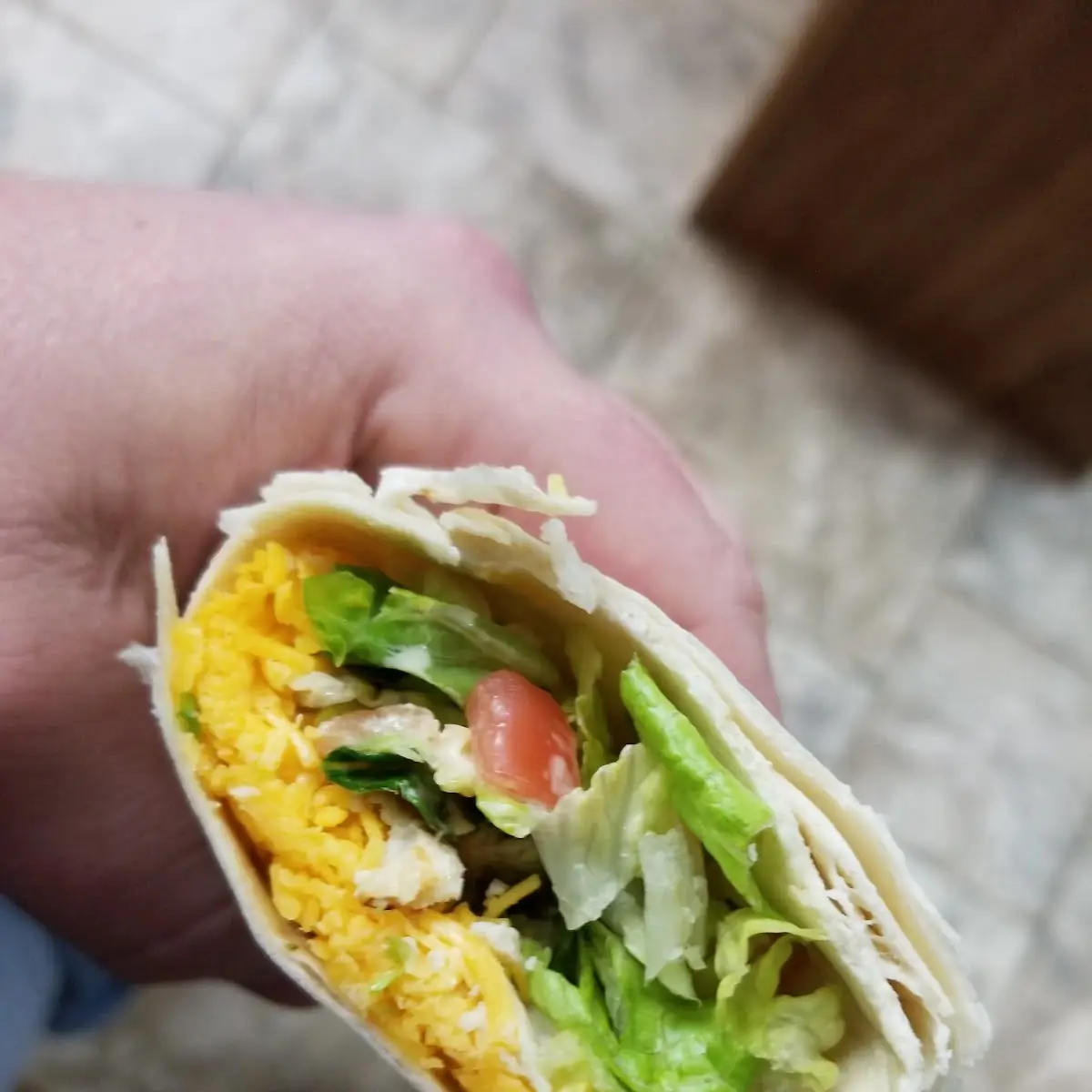 Sausage Breakfast Mini Wrap