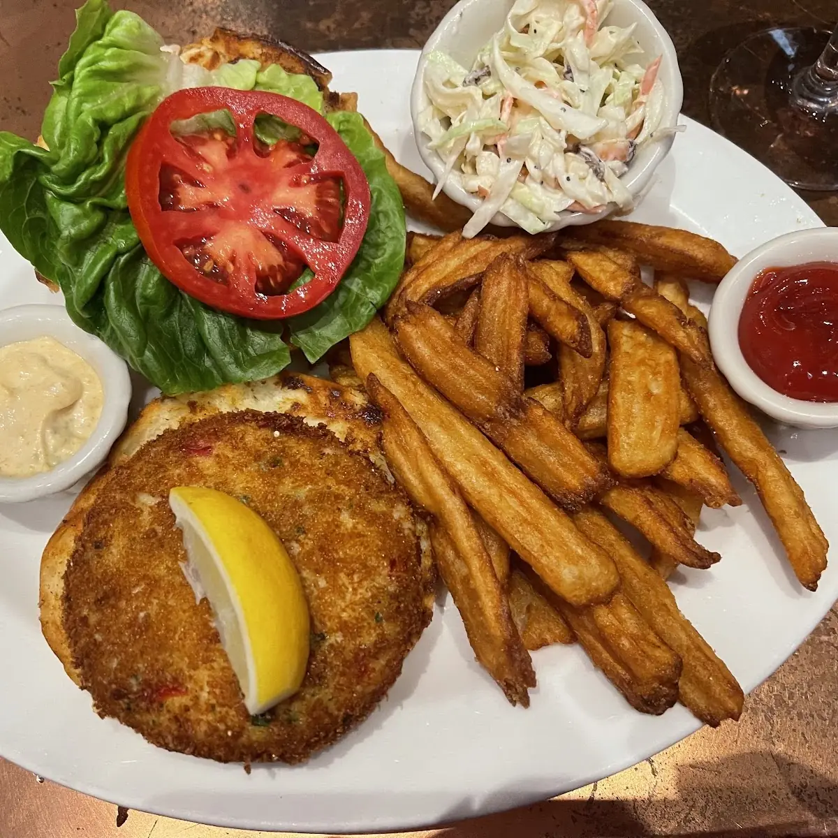 Crab Cake Sandwich
