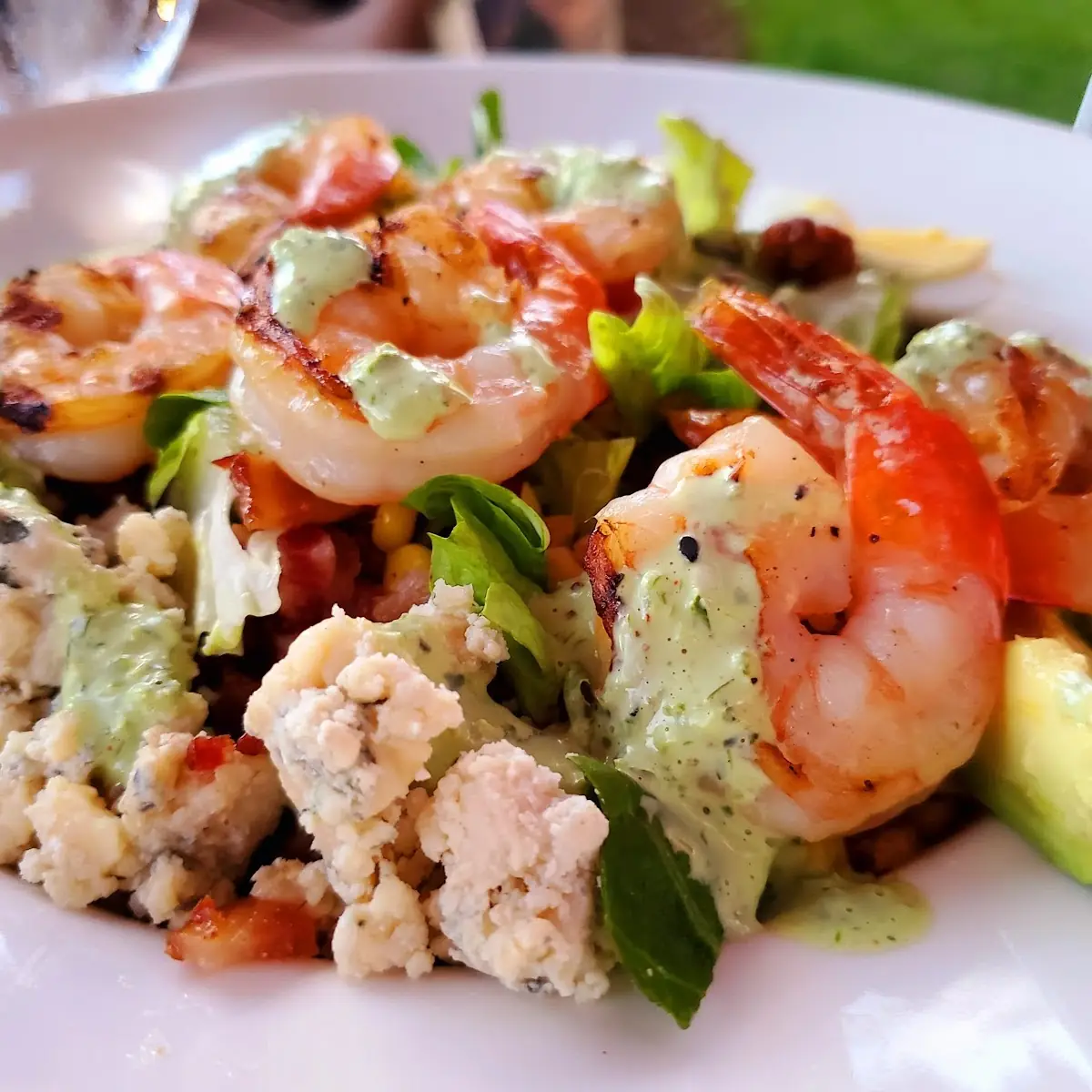 Grilled Shrimp Cobb