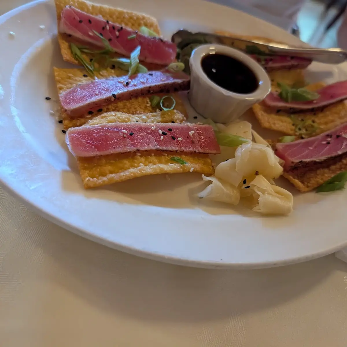 Yellowfin Ahi Tuna Wontons