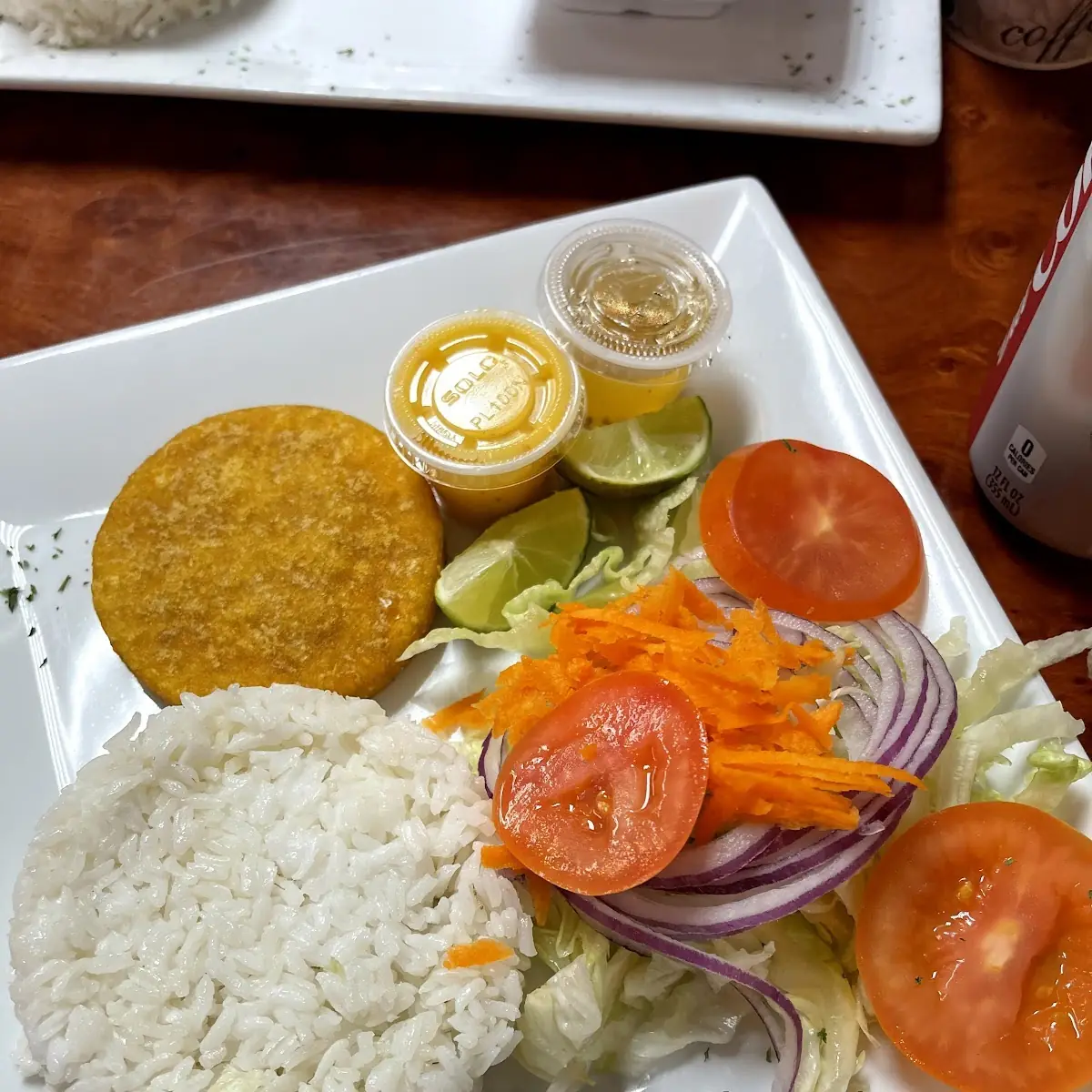 Side Salad and Rice