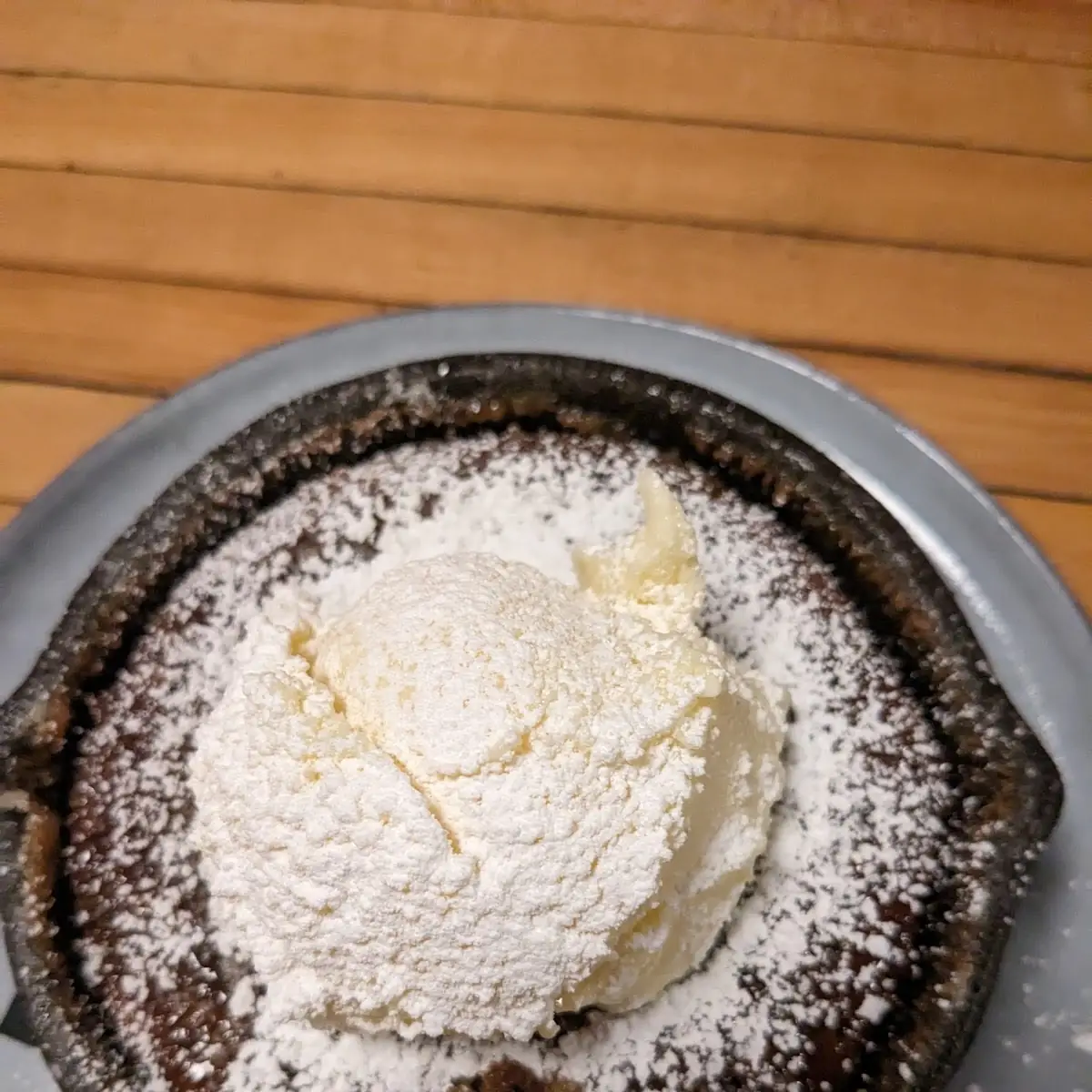 Sticky Toffee Cake with Ice Cream