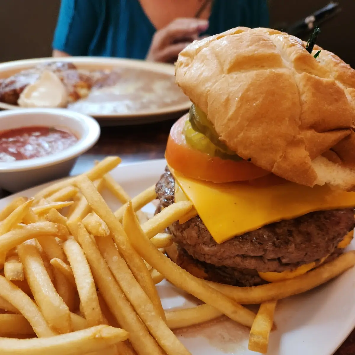 Double Cheese Burger