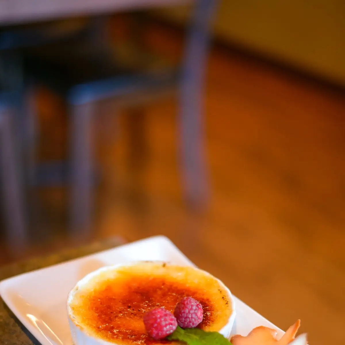 Passion Fruit Crème Brulee