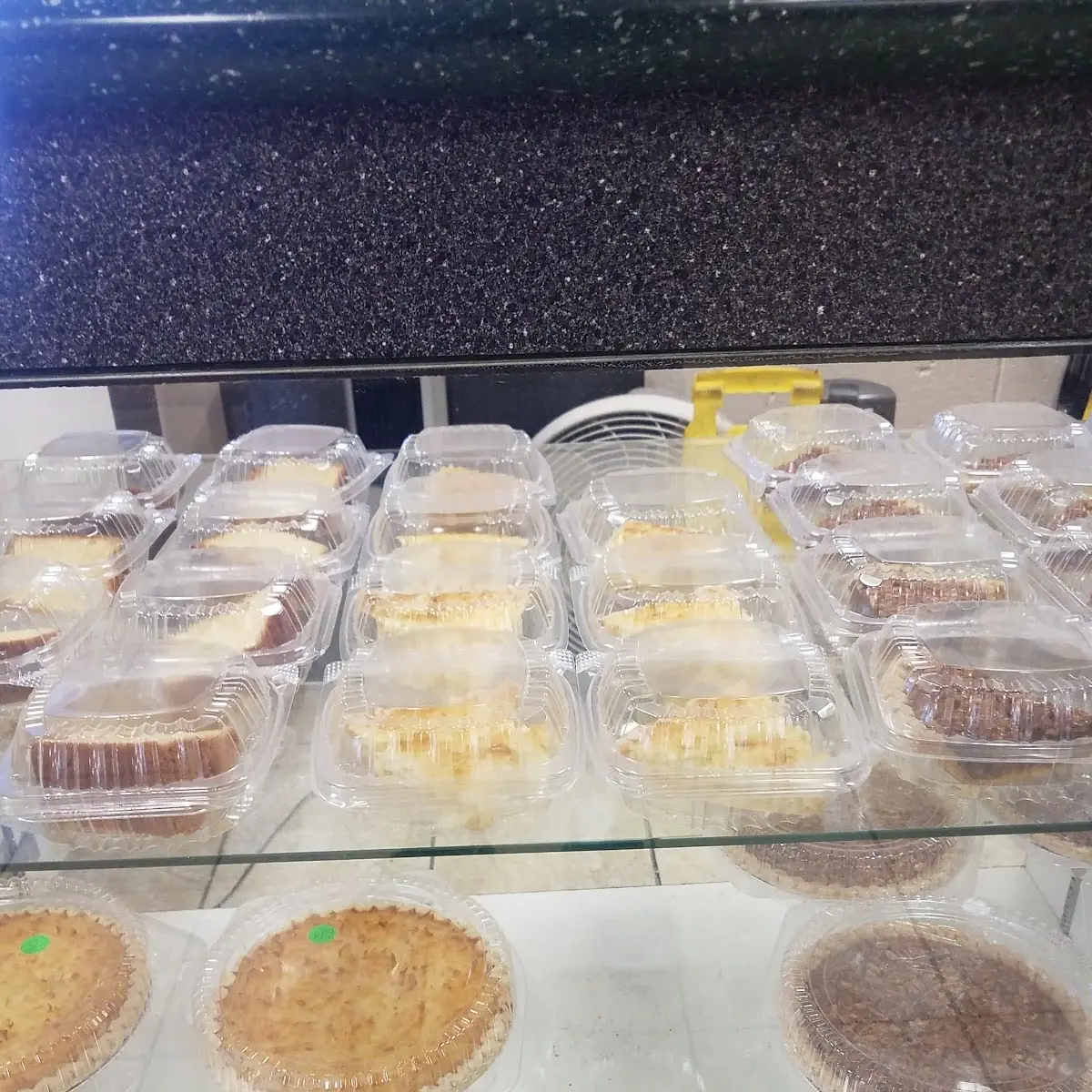 Cake Coconut Pie and Pecan Pie