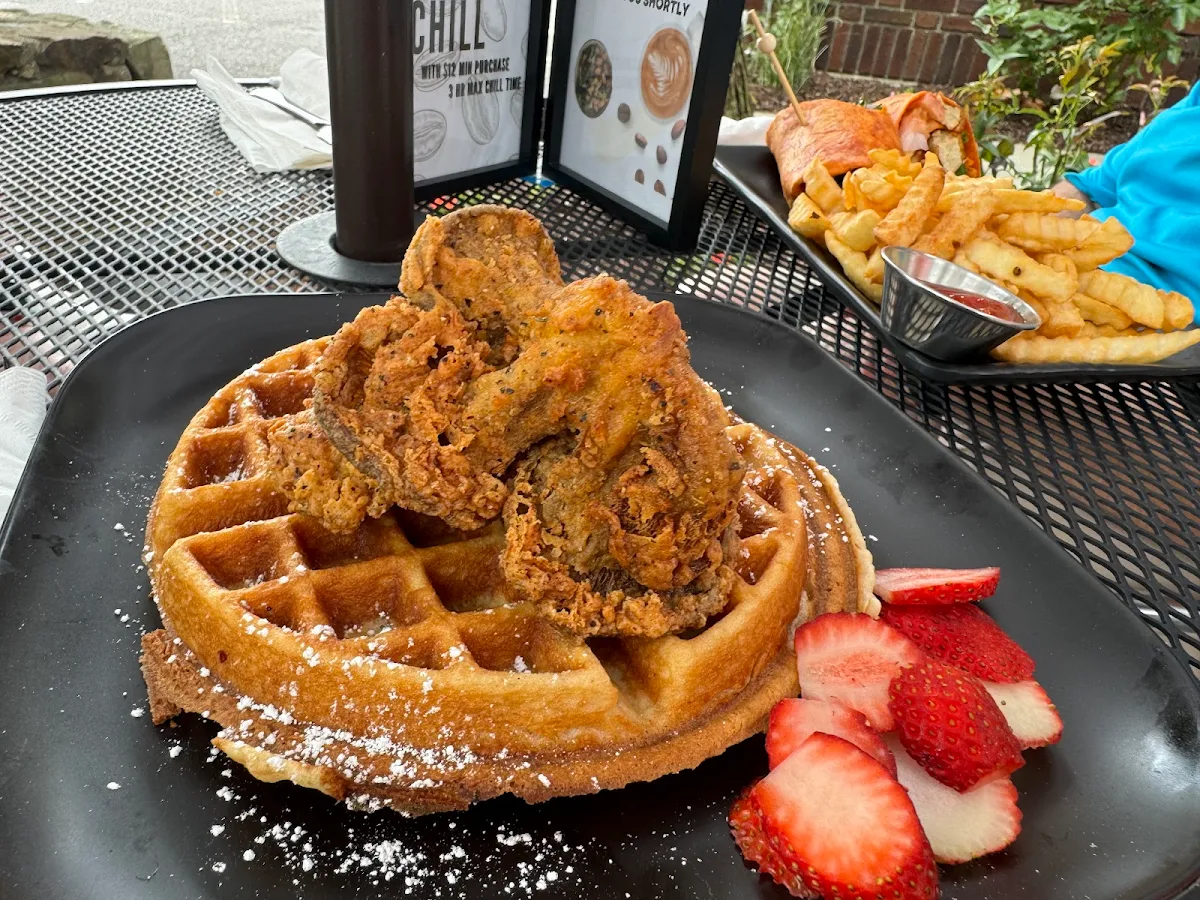 Vegan Chicken & Waffle