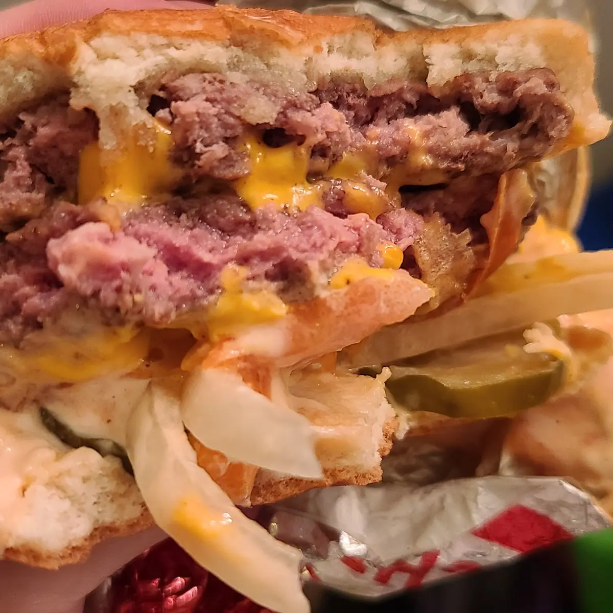 Daves Double Cheeseburger