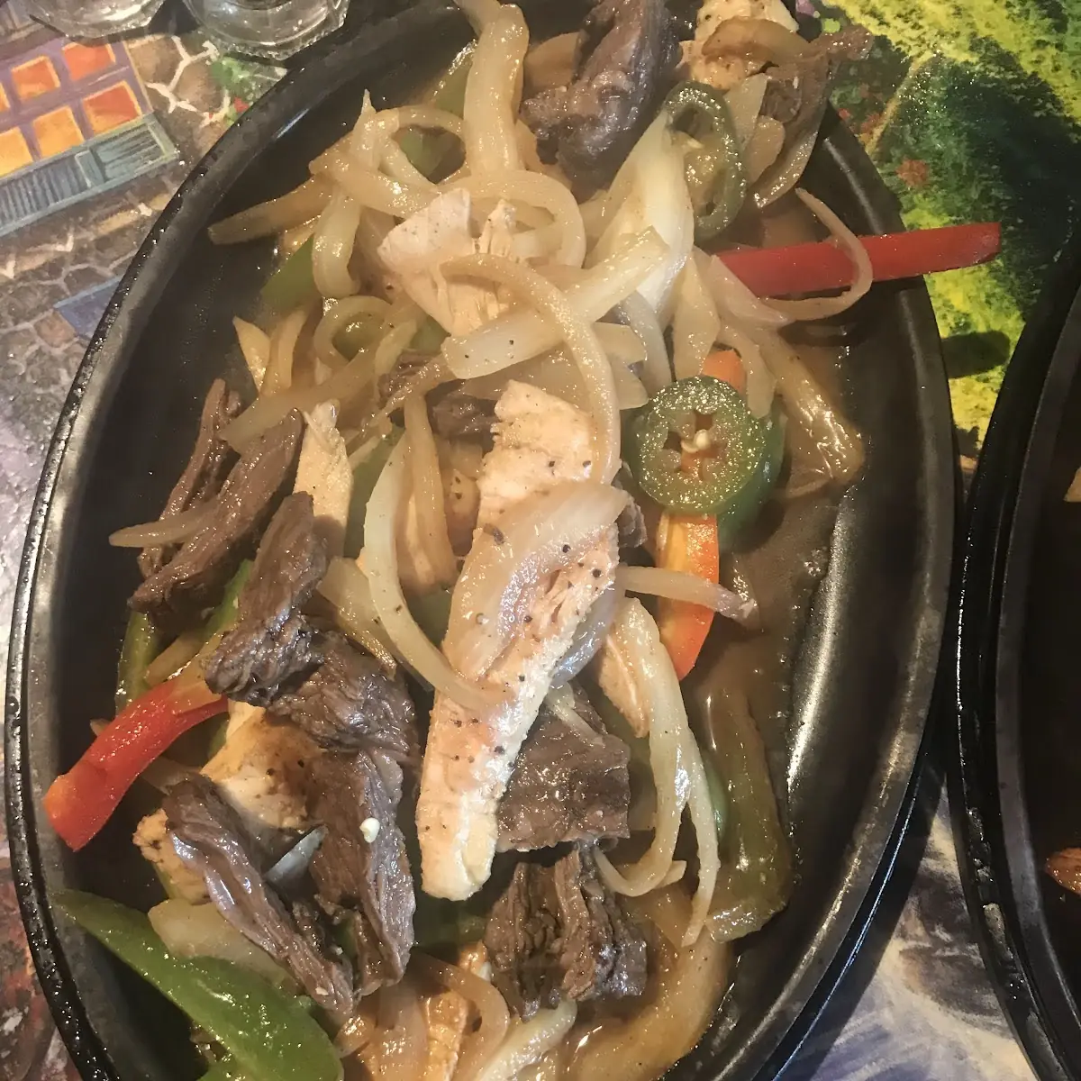 Steak Fajitas with Side Dishes