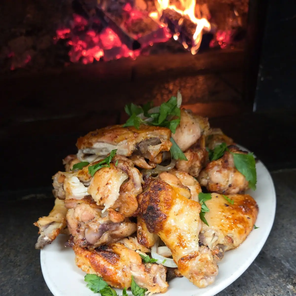 Garden wth Grilled Chicken