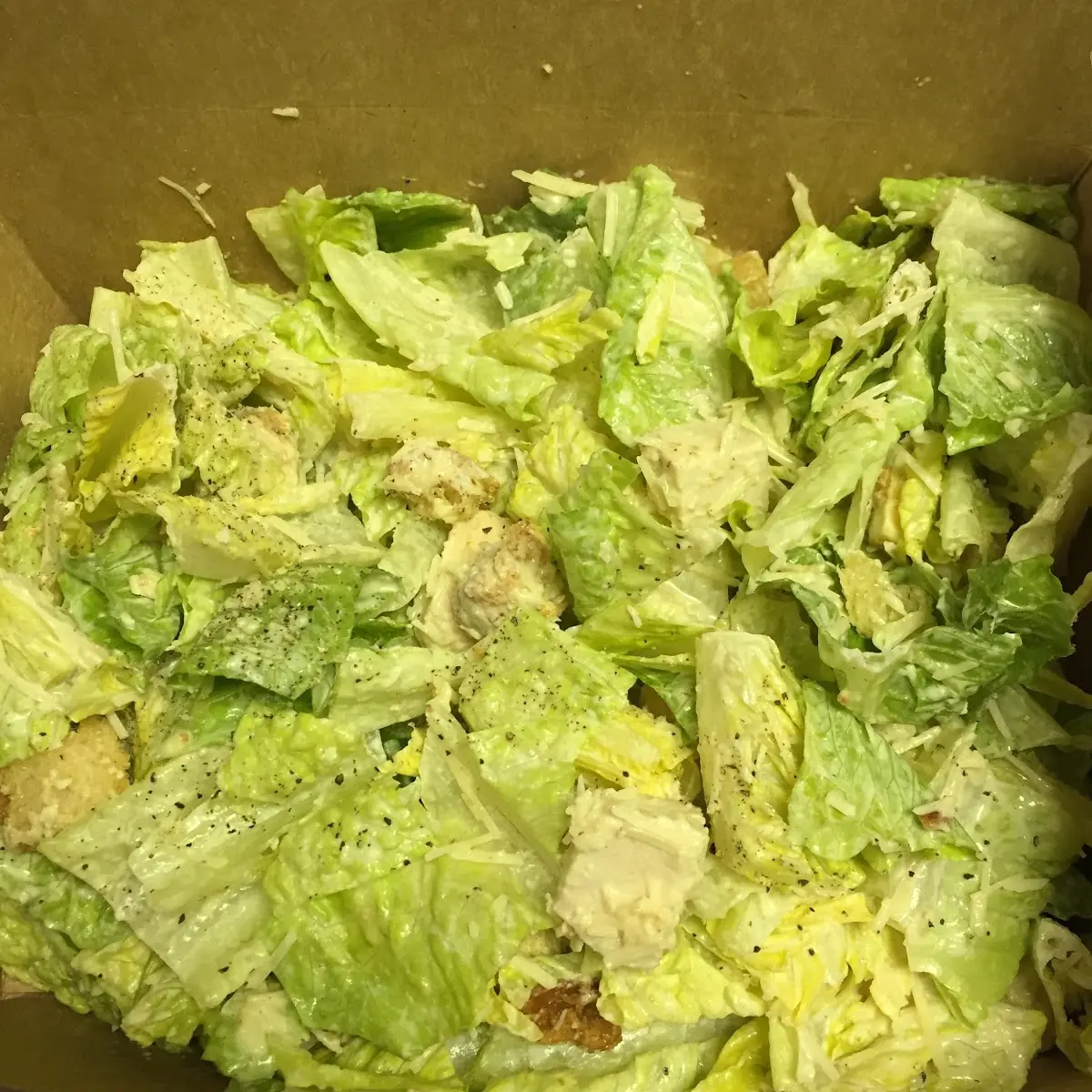 Classic Caesar Salad with Grilled Chicken