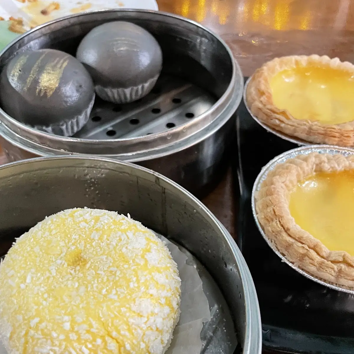 Snow Mountain Custard Bun