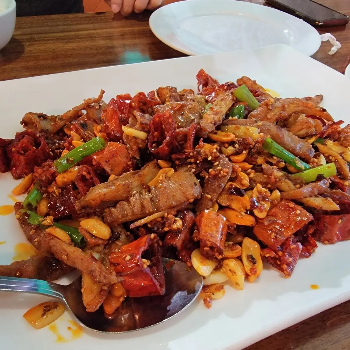 Spiced Ox Tripe with Special Sauce Deep Fried Squid Tentacles