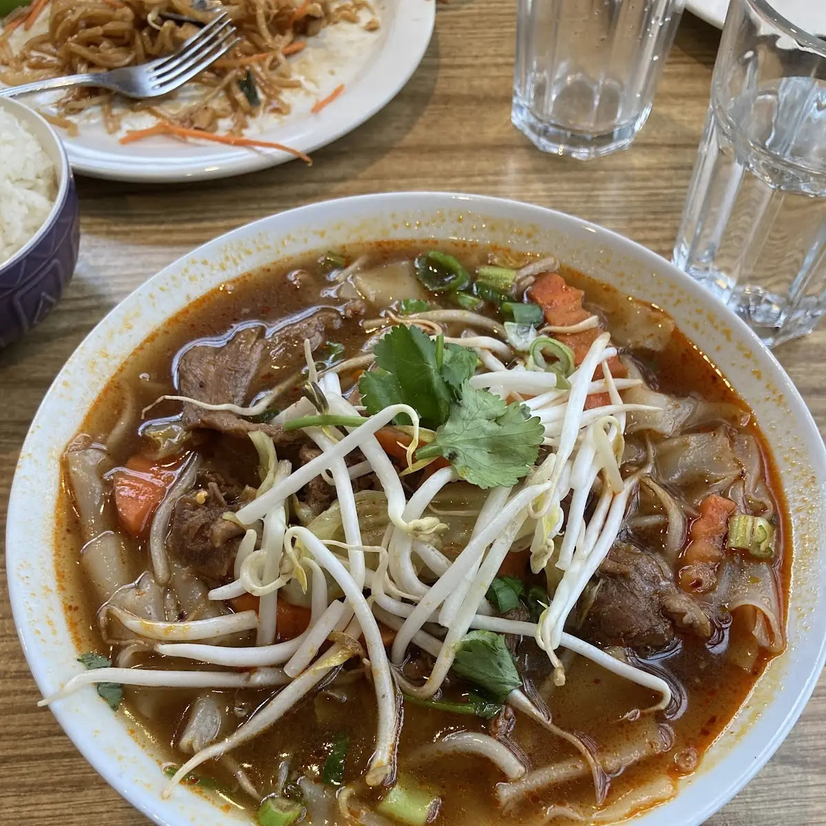 Braised Beef Flank Noodle Soup