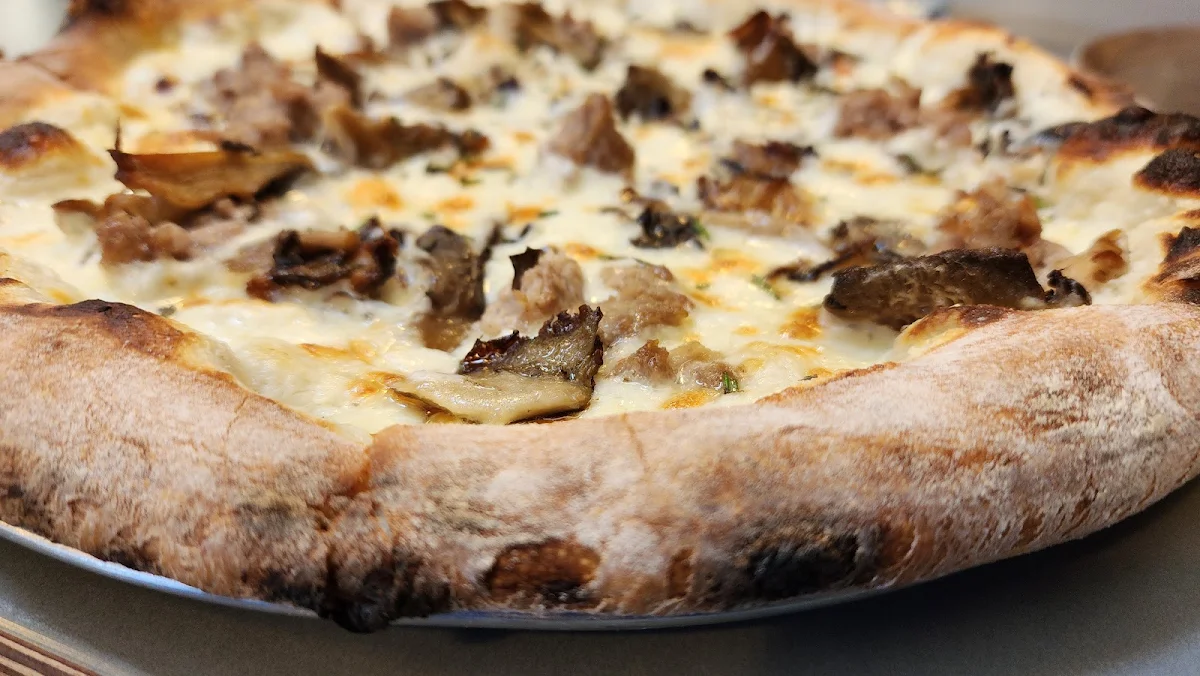 Sausage & Mushroom Pizza