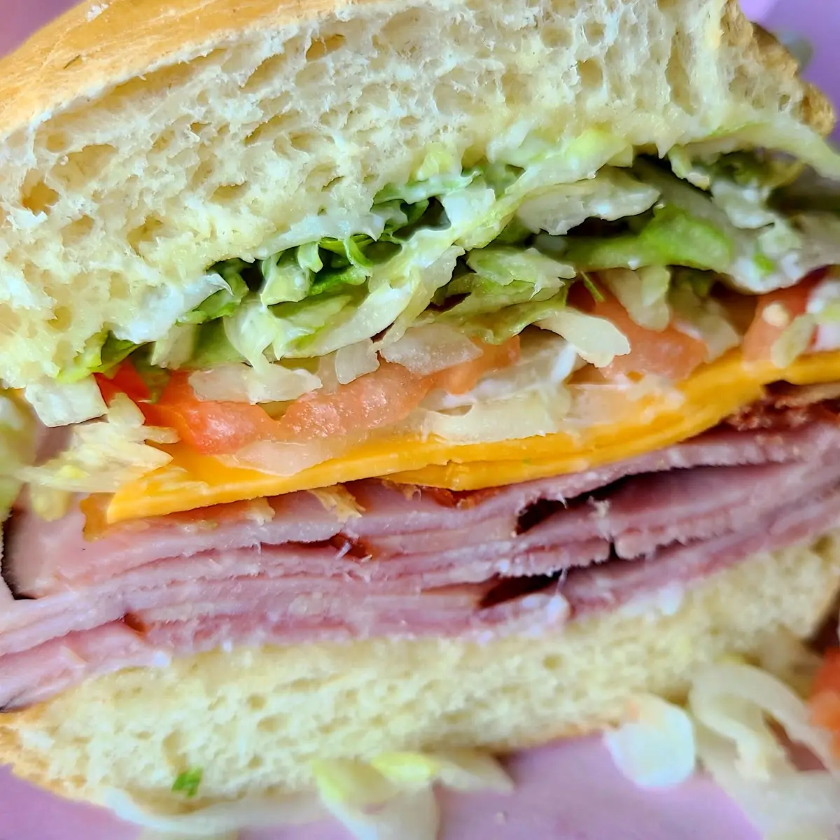 Turkey Sandwich with Swiss Cheese