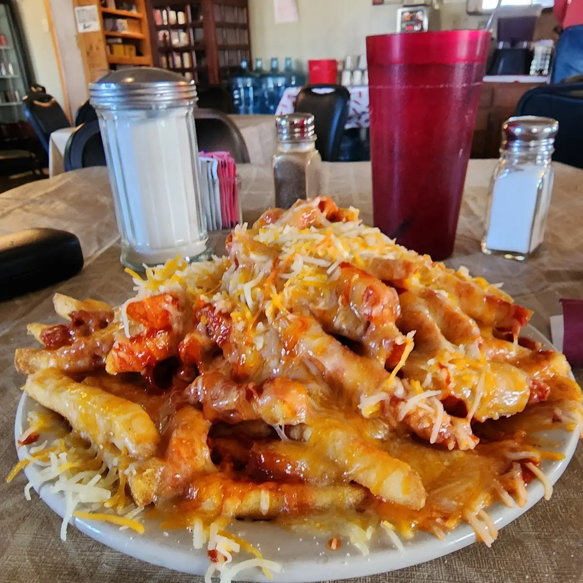 Red Chili Cheese Fries