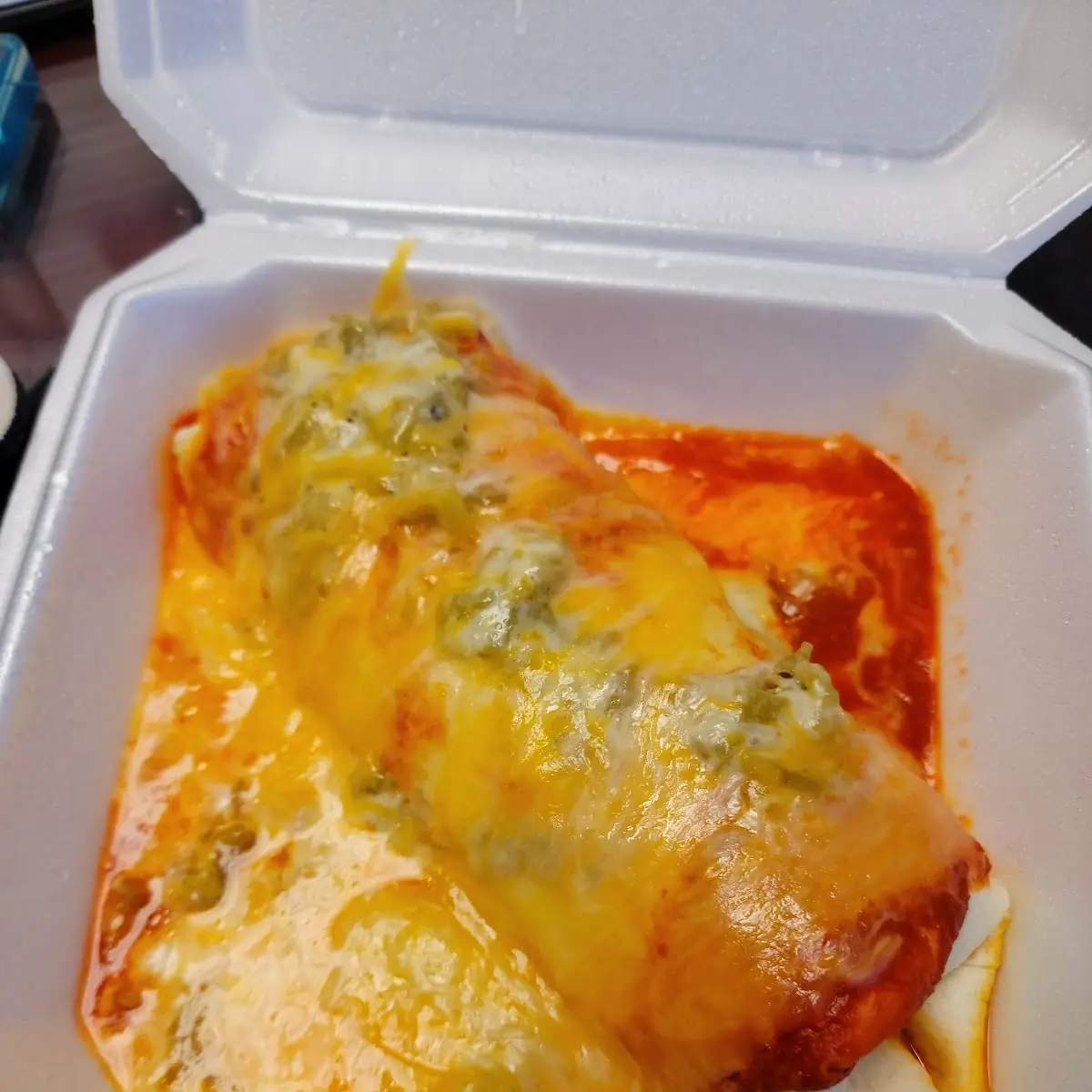 Smothered Sausage Breakfast Burrito