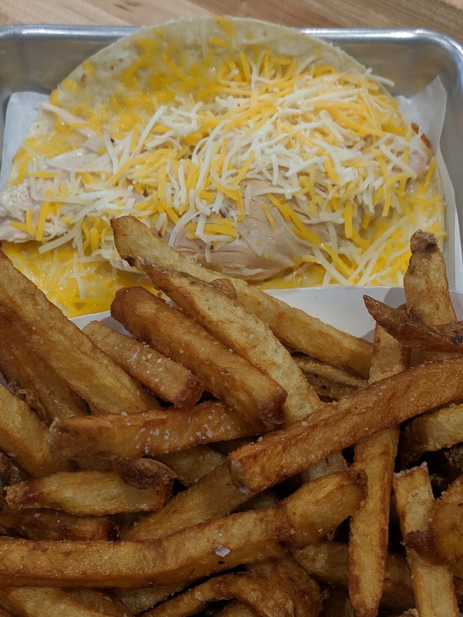Kids Chicken Taco with Fries