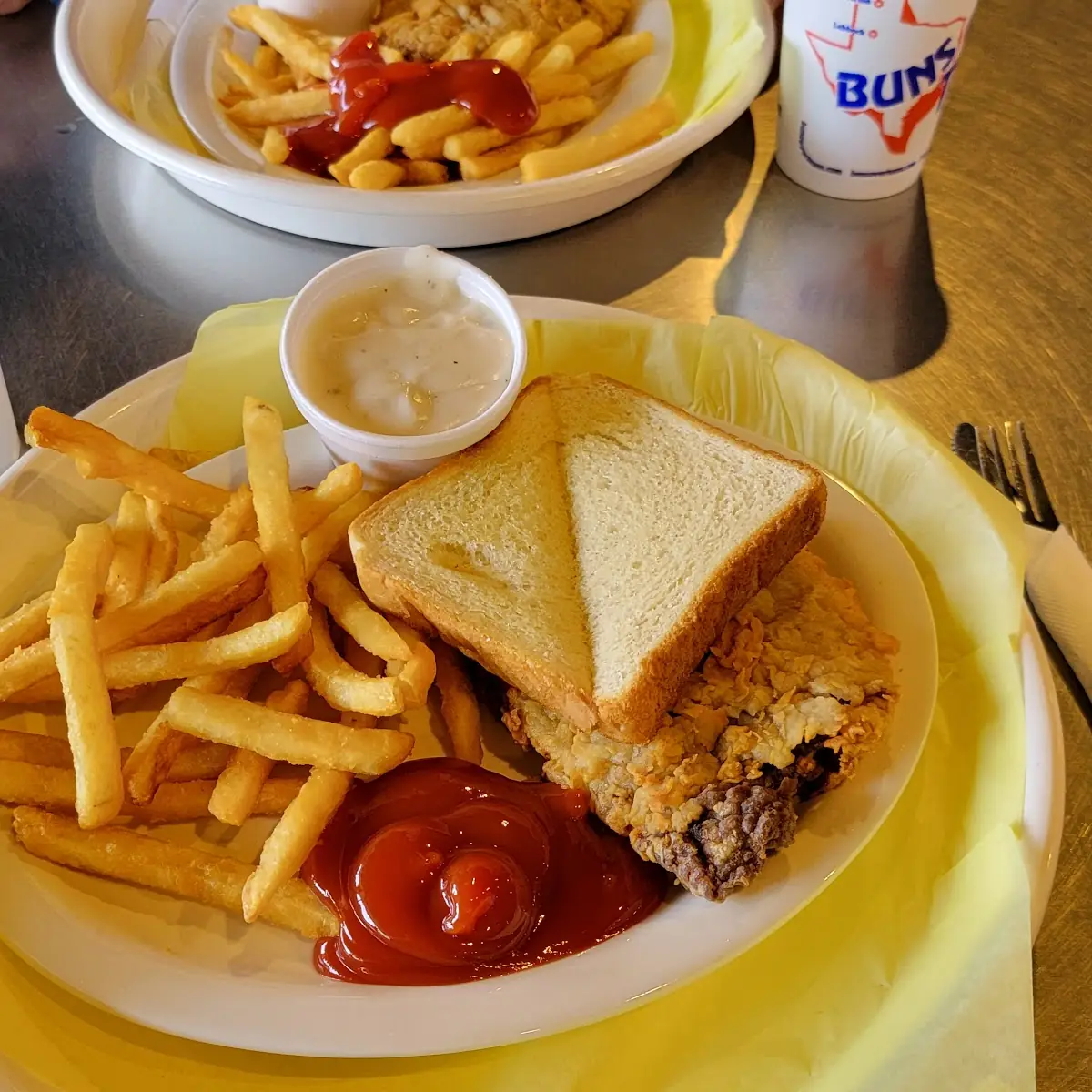 Chicken Fried Steak Platter