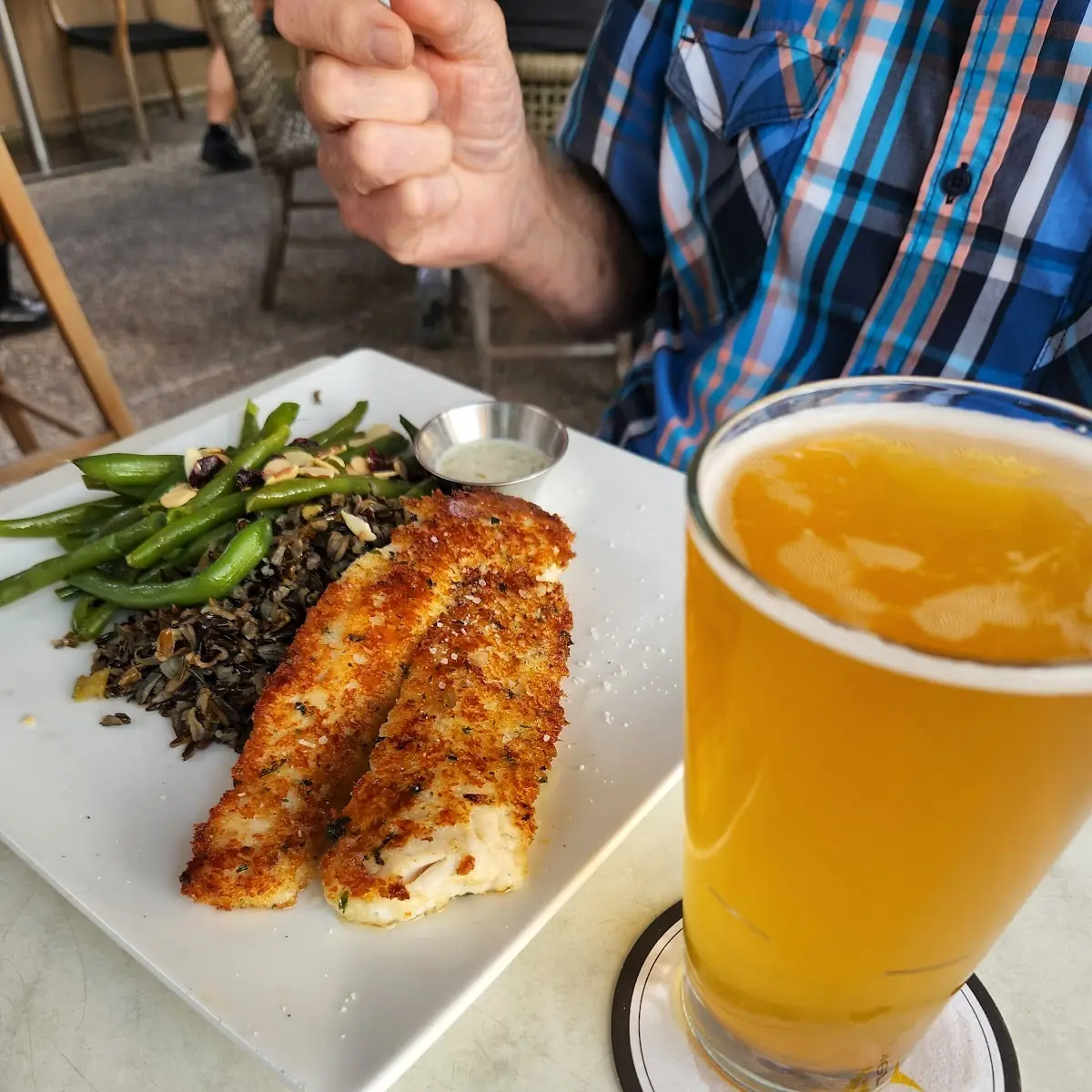 Parmesan Crusted Walleye
