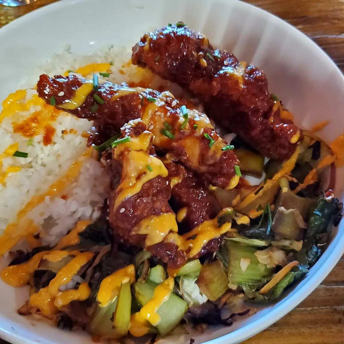 Korean BBQ Chicken Bowl