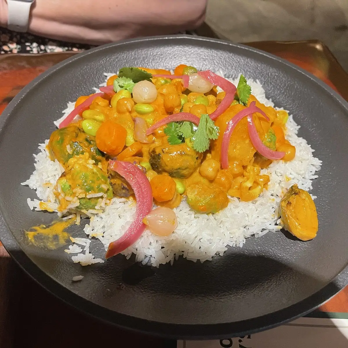Zanzibari Vegetable Curry with Chicken