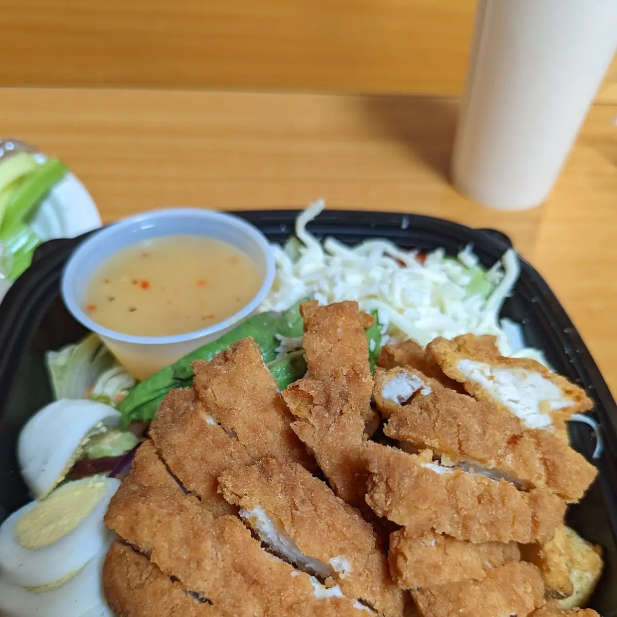Breaded Chicken Salad