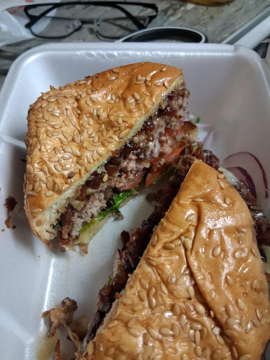 The Flavah Jam Burger