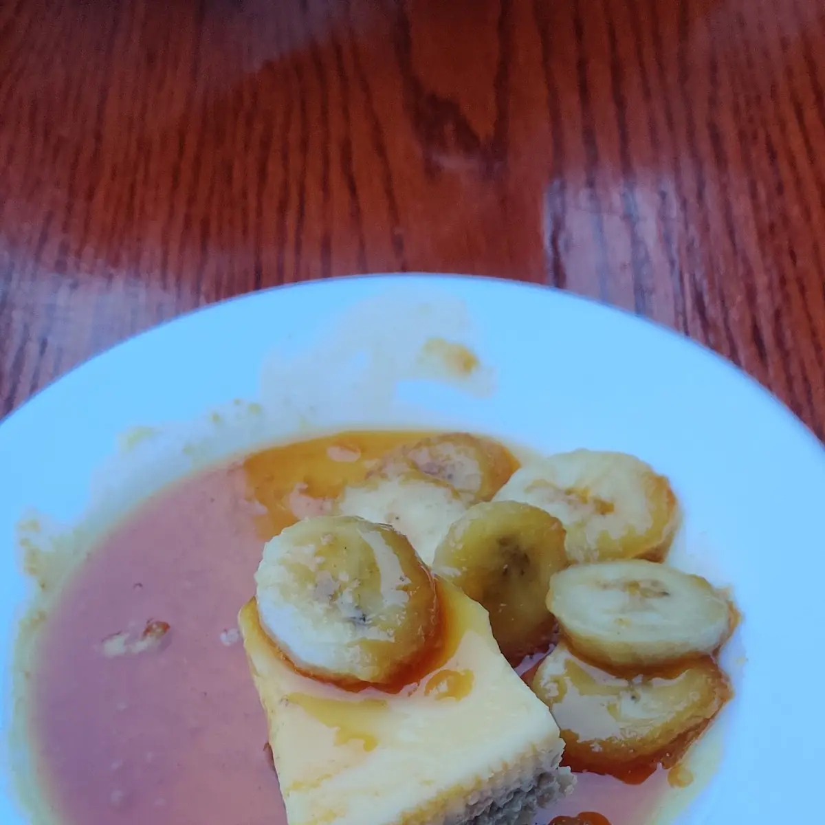 Banana Rum Cheese Cake