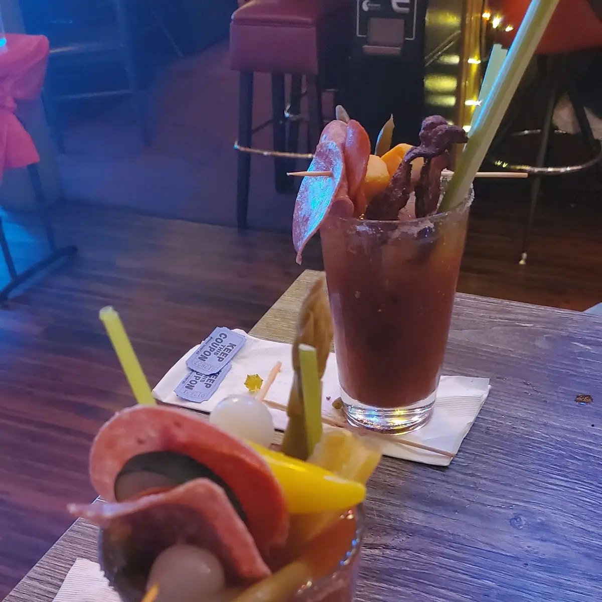 Bloody Mary Bar on NFL Sunday