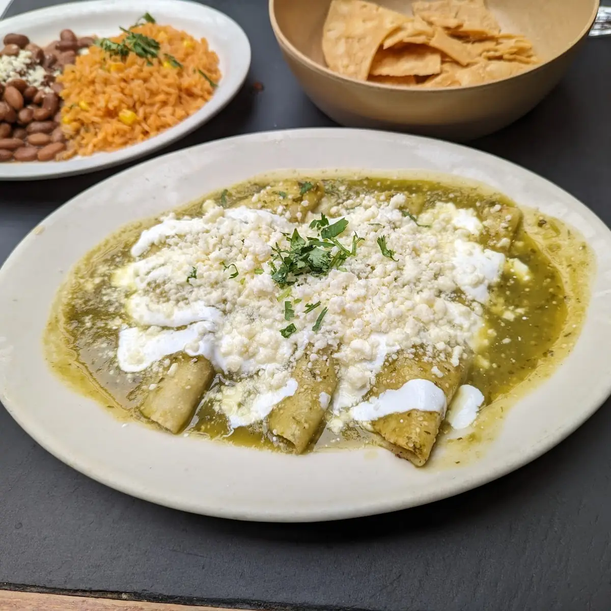 Enchiladas Verdes O Rojas Con Huevos