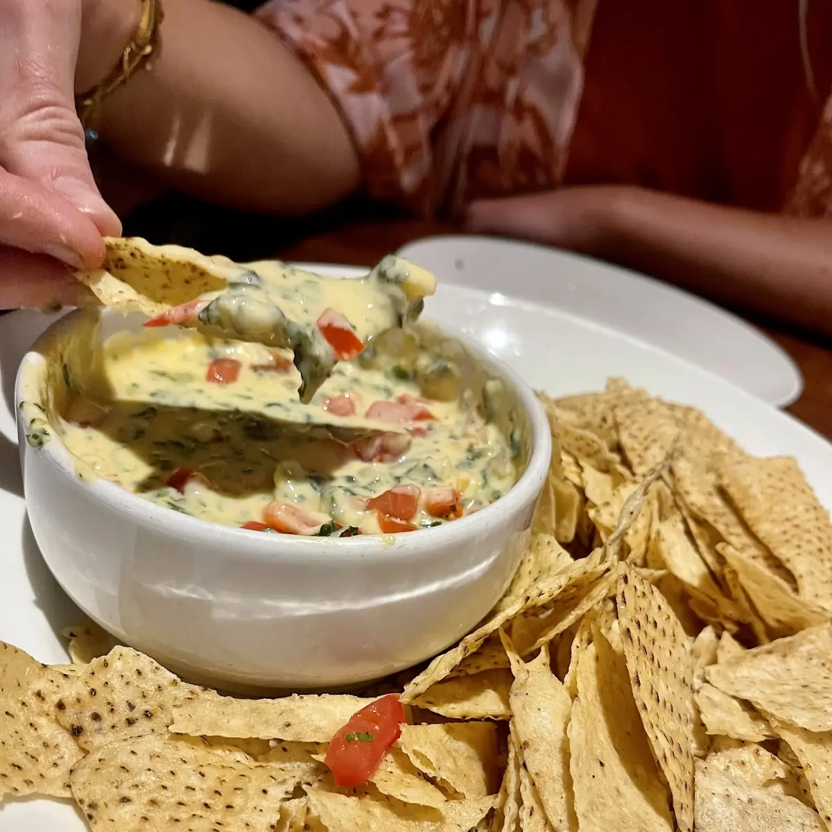 Spinach Con Queso Dip