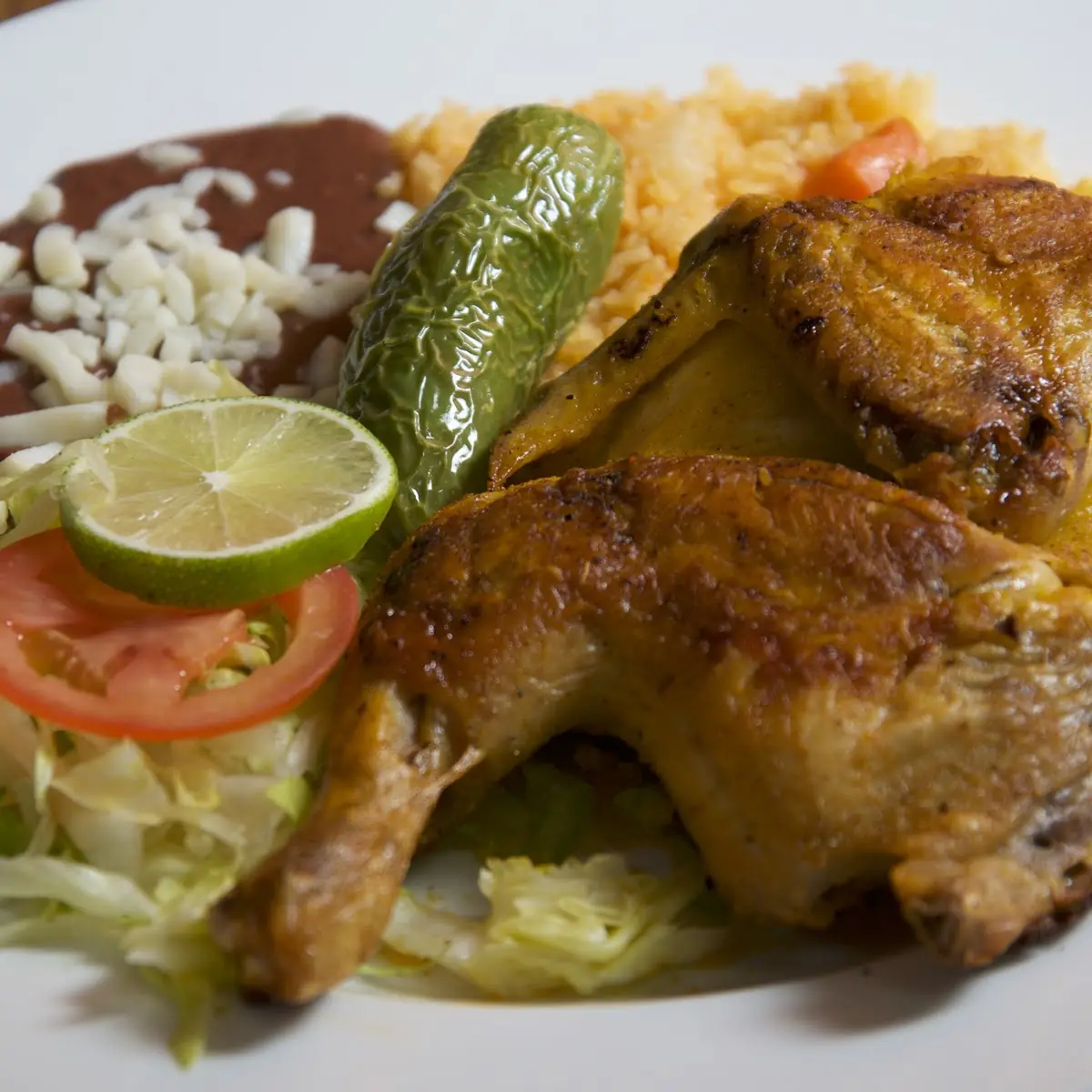 Pollo Al Horno 1 2 Oven-Roasted Chicken