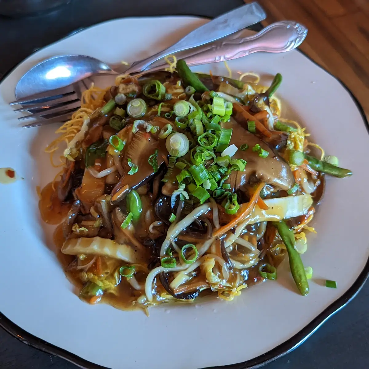 Crispy Pancit Chow Mein